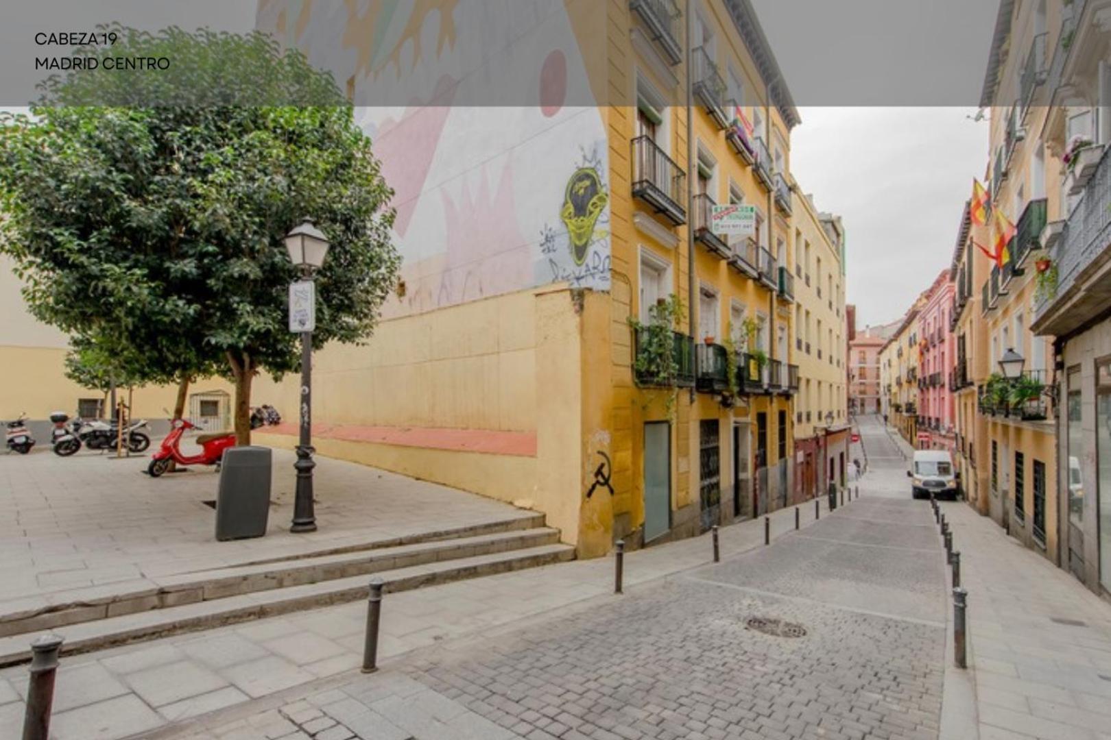 C-Cabeza Cool Apt Para 7 Al Lado De Tirso De Molina E1 Madrid Kültér fotó